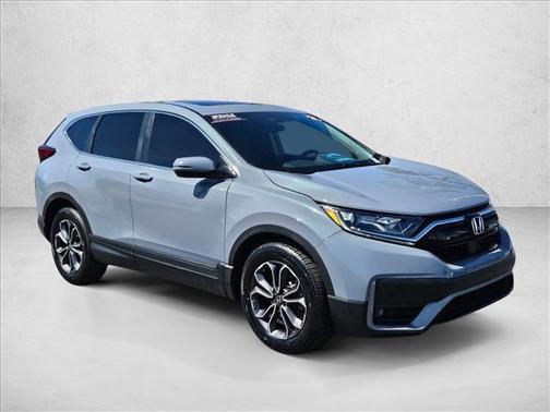 Sonic Gray Pearl 2021 Honda CR-V 2WD EX