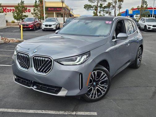 Skyscraper Gray Metallic 2025 BMW X3 30 xDrive