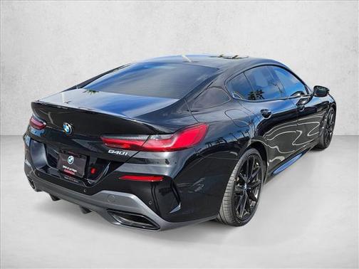 Black Sapphire Metallic 2023 BMW 840 Gran Coupe i xDrive