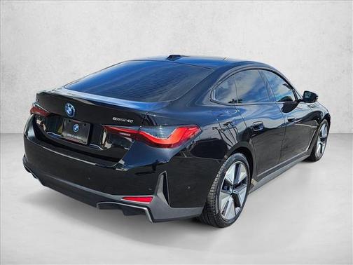 Black Sapphire Metallic 2023 BMW i4 Gran Coupe eDrive40