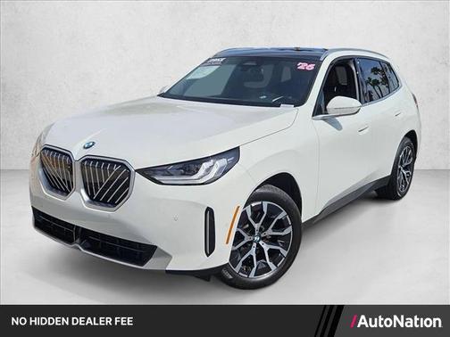 Alpine White 2026 BMW X3 30 xDrive