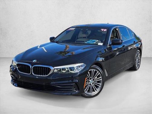 Jet Black 2019 BMW 540 540i