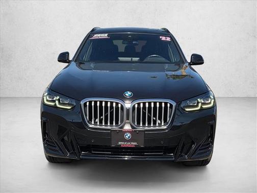 Black Sapphire Metallic 2022 BMW X3 sDrive30i