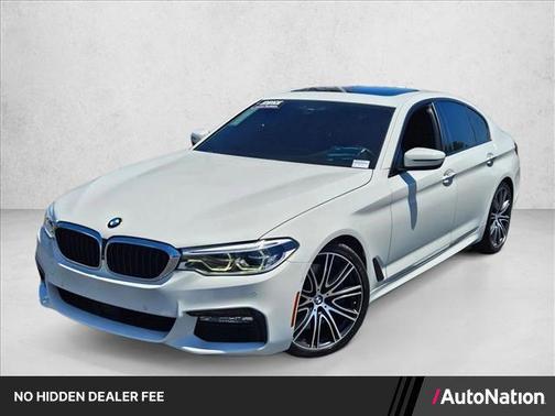 Alpine White 2017 BMW 540 540i