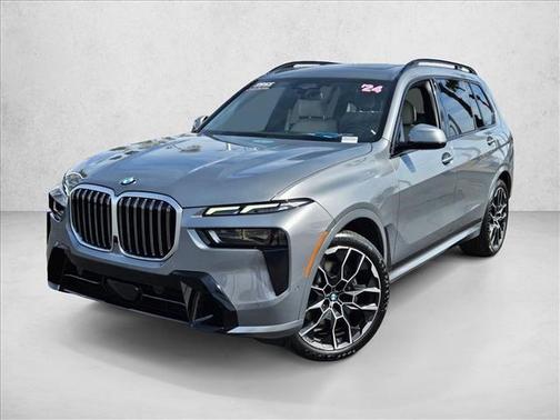 Skyscraper Grey Metallic 2024 BMW X7 xDrive40i