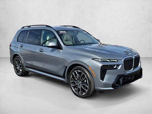 Skyscraper Grey Metallic 2024 BMW X7 xDrive40i