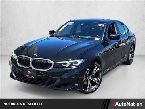 Jet Black 2023 BMW 330 330i