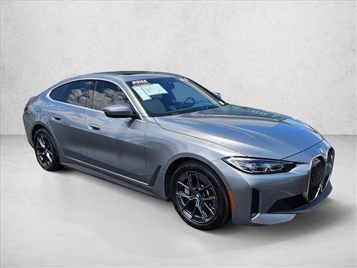 Skyscraper Grey Metallic 2023 BMW i4 Gran Coupe eDrive40