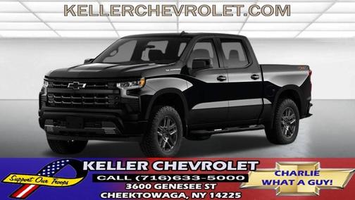 Black 2026 Chevrolet Silverado 1500 RST Truck