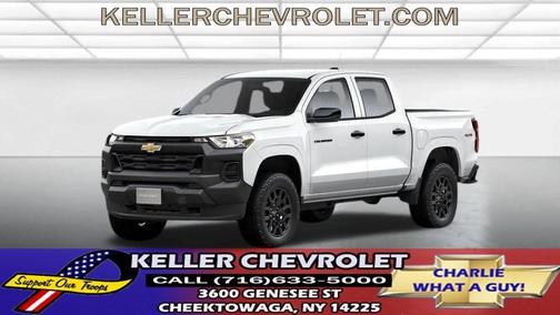 Summit White 2026 Chevrolet Colorado WT
