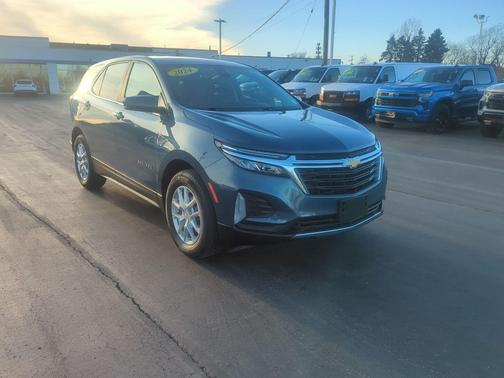 Lakeshore Blue Metallic 2024 Chevrolet Equinox LT SUV