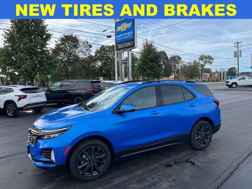 Rip Tide Blue 2024 Chevrolet Equinox RS