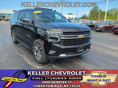 Black 2022 Chevrolet Suburban LT