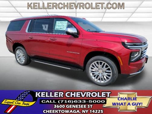 Radiant Red 2026 Chevrolet Suburban Premier