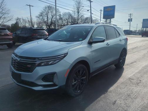 Seaglass Blue Metallic 2022 Chevrolet Equinox RS