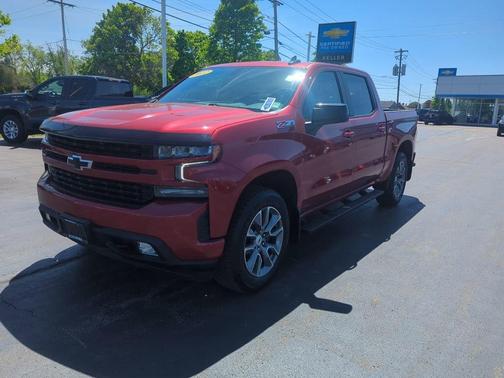 Cherry Red Tintcoat 2022 Chevrolet Silverado 1500 Limited RST