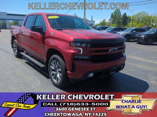 Cherry Red Tintcoat 2022 Chevrolet Silverado 1500 Limited RST