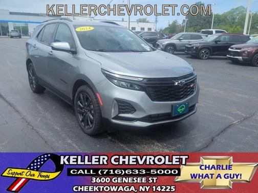 Sterling Gray Metallic 2024 Chevrolet Equinox RS