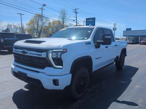 Summit White 2024 Chevrolet Silverado 3500 LTZ