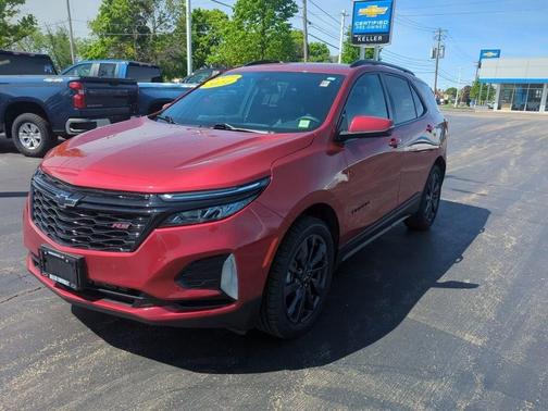 Radiant Red 2024 Chevrolet Equinox RS