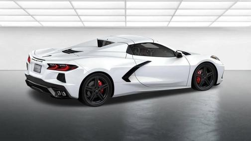 Arctic White 2026 Chevrolet Corvette Stingray w/1LT