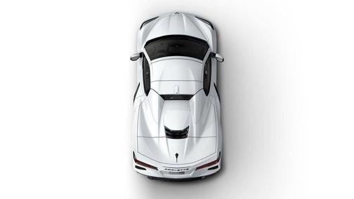 Arctic White 2026 Chevrolet Corvette Stingray w/1LT