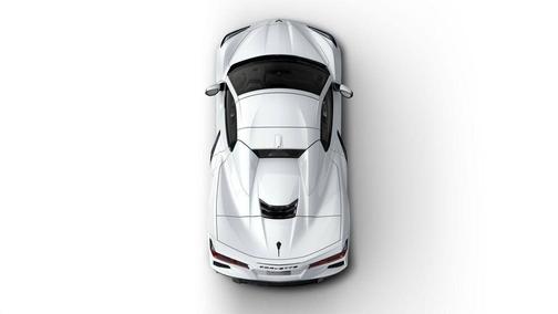 Arctic White 2026 Chevrolet Corvette Stingray w/1LT