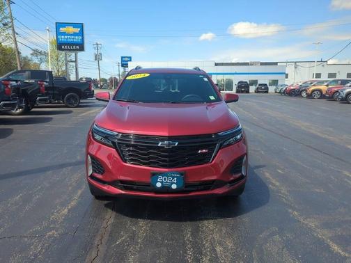 Radiant Red 2024 Chevrolet Equinox RS