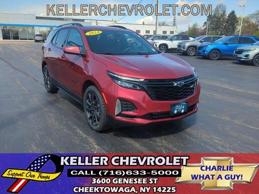 Radiant Red 2024 Chevrolet Equinox RS