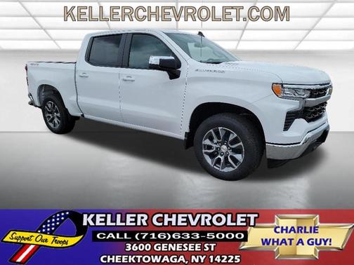 Summit White 2026 Chevrolet Silverado 1500 LT Truck