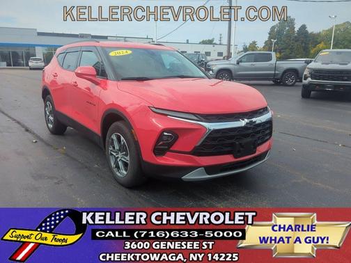 Red 2024 Chevrolet Blazer LT