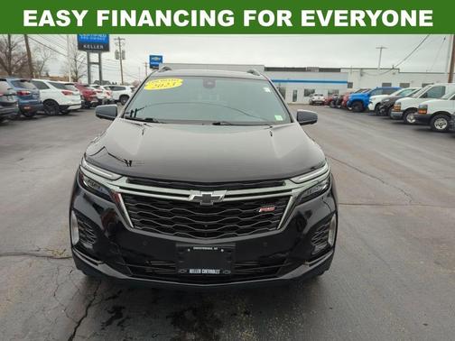 Mosaic Black Metallic 2023 Chevrolet Equinox RS