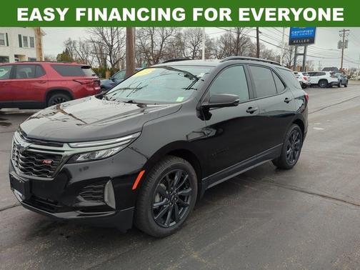 Mosaic Black Metallic 2023 Chevrolet Equinox RS