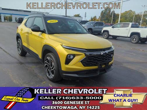 Nitro Yellow 2025 Chevrolet Trailblazer RS