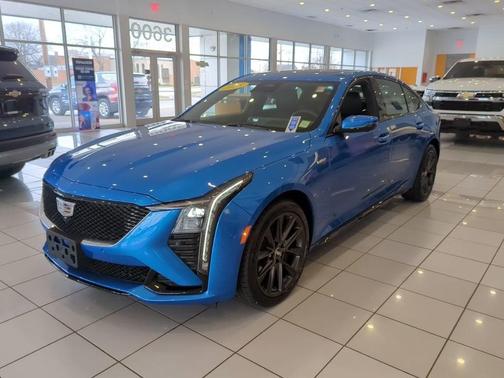Coastal Blue Metallic 2025 Cadillac CT5-V V-Series