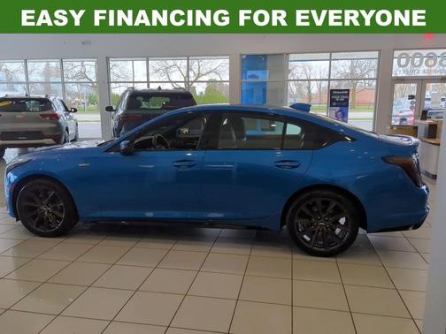 Coastal Blue Metallic 2025 Cadillac CT5-V V-Series