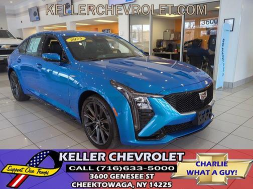 Coastal Blue Metallic 2025 Cadillac CT5-V V-Series
