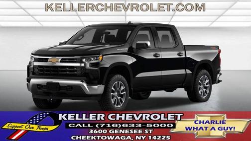 Black 2026 Chevrolet Silverado 1500 LT