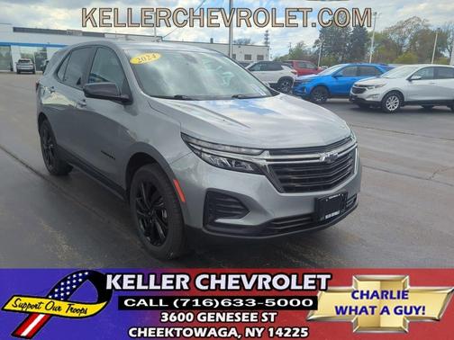 Sterling Gray Metallic 2024 Chevrolet Equinox LS