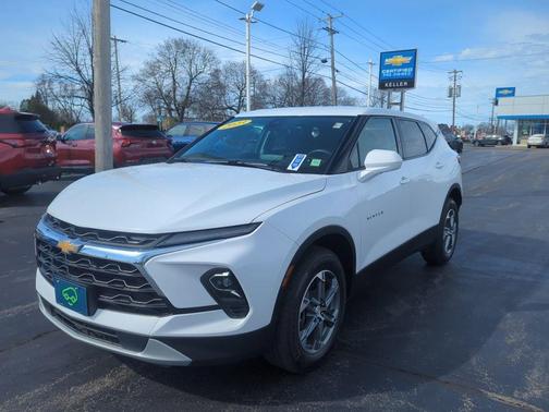 Summit White 2023 Chevrolet Blazer 2LT