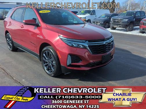 Radiant Red 2023 Chevrolet Equinox RS