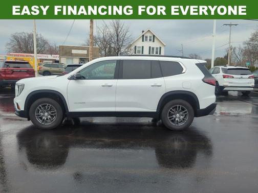 Summit White 2025 GMC Acadia Elevation