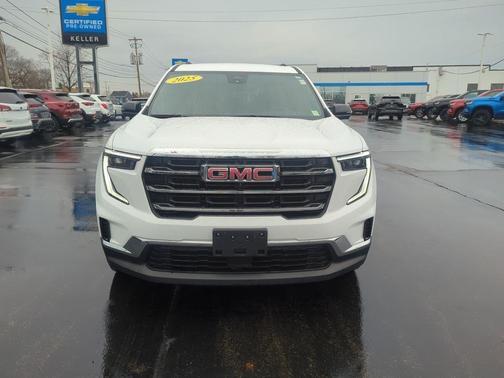 Summit White 2025 GMC Acadia Elevation