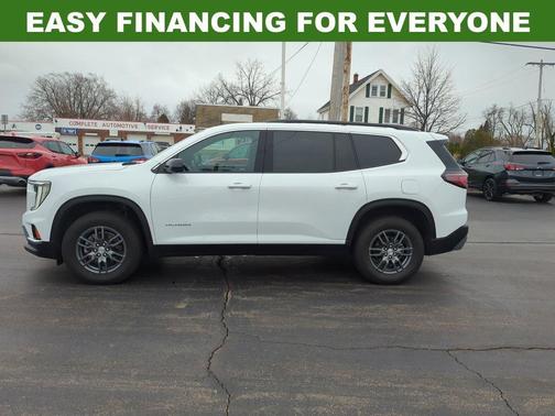 Summit White 2025 GMC Acadia Elevation