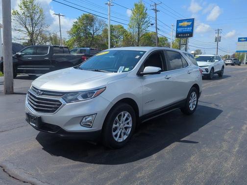Silver Ice Metallic 2021 Chevrolet Equinox 1LT
