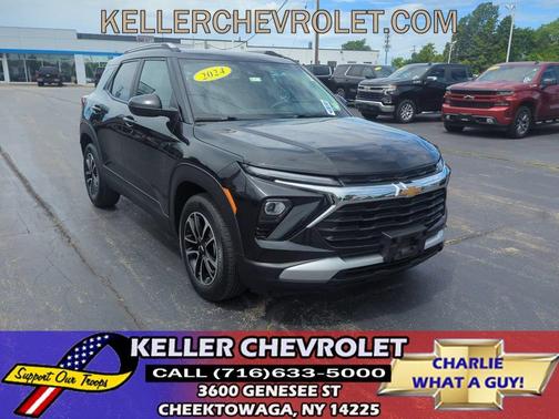 Mosaic Black Metallic 2024 Chevrolet Trailblazer LT