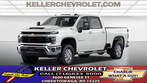 Summit White 2026 Chevrolet Silverado 2500 LT