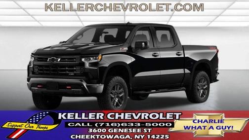 Black 2026 Chevrolet Silverado 1500 LT Trail Boss