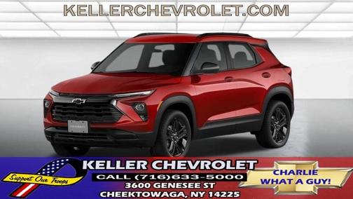 Red 2026 Chevrolet Trailblazer LT