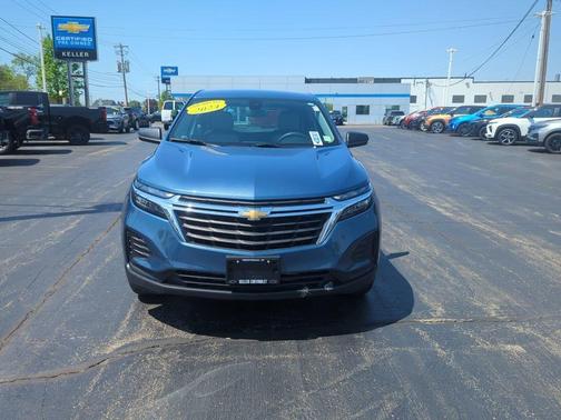 Lakeshore Blue Metallic 2024 Chevrolet Equinox LS